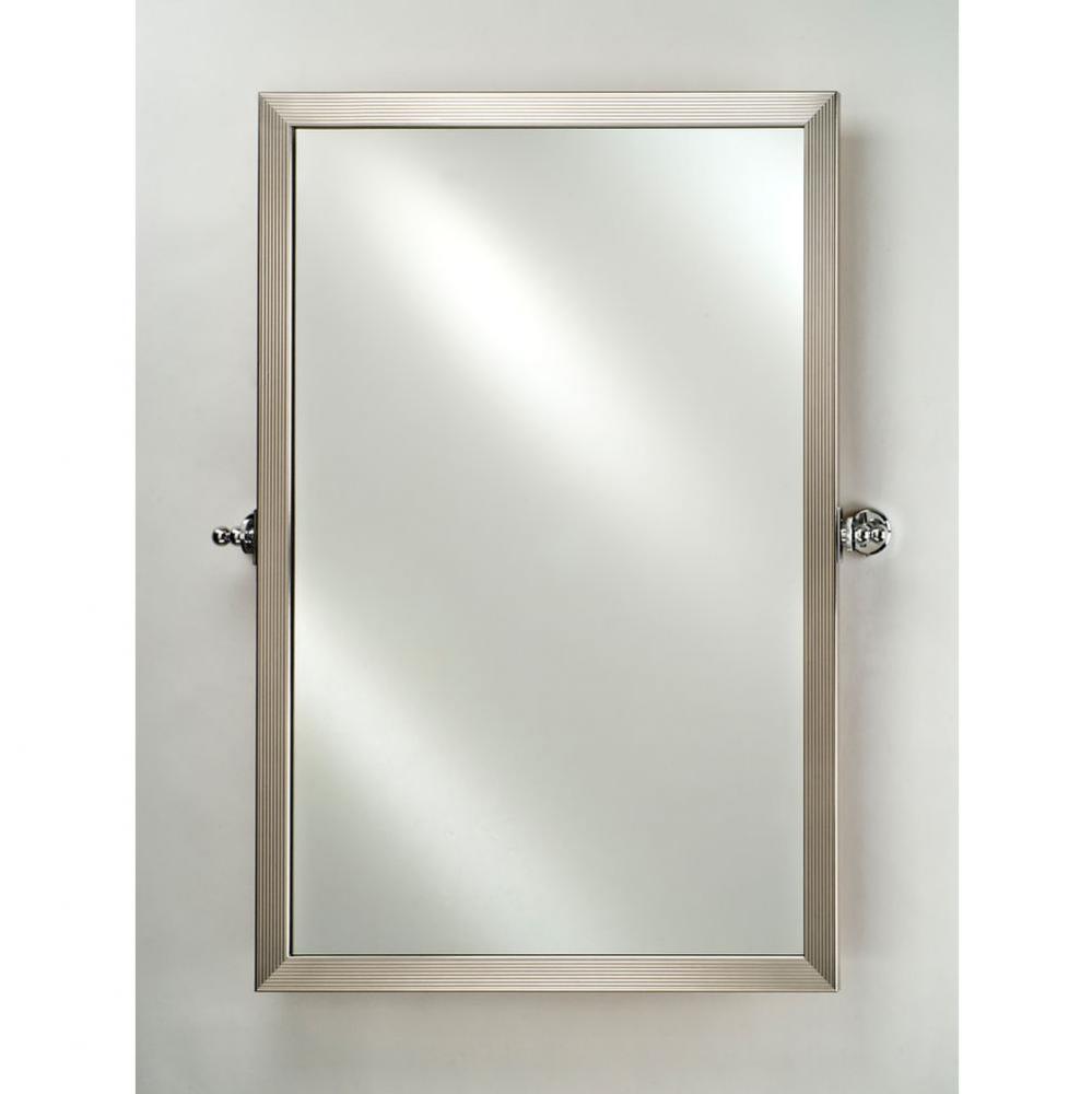 Framed Mirror 20X30 Soho Fluted Chrome Plain