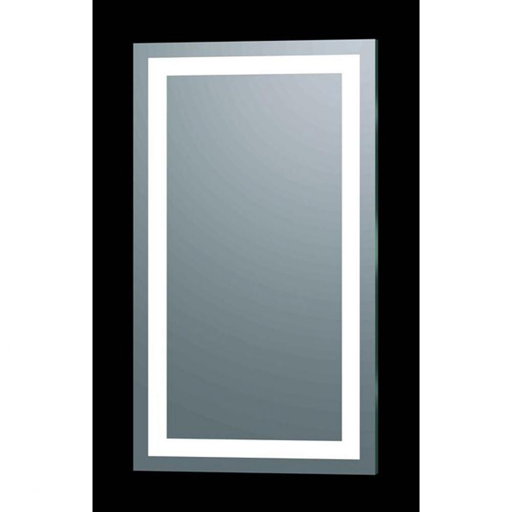 20X36 Led Rectangular Backlit Mirror
