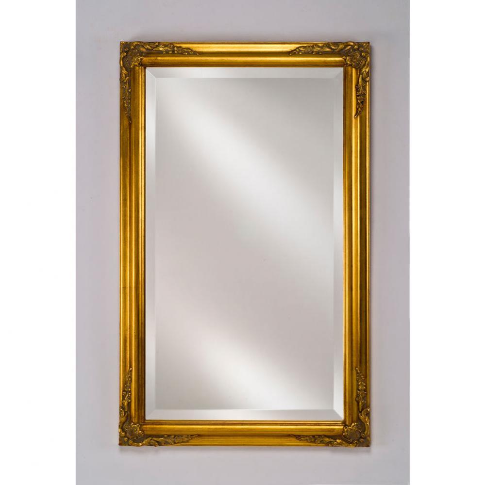 Single Door 20X26 Recessed Basix Plus Antique Gold