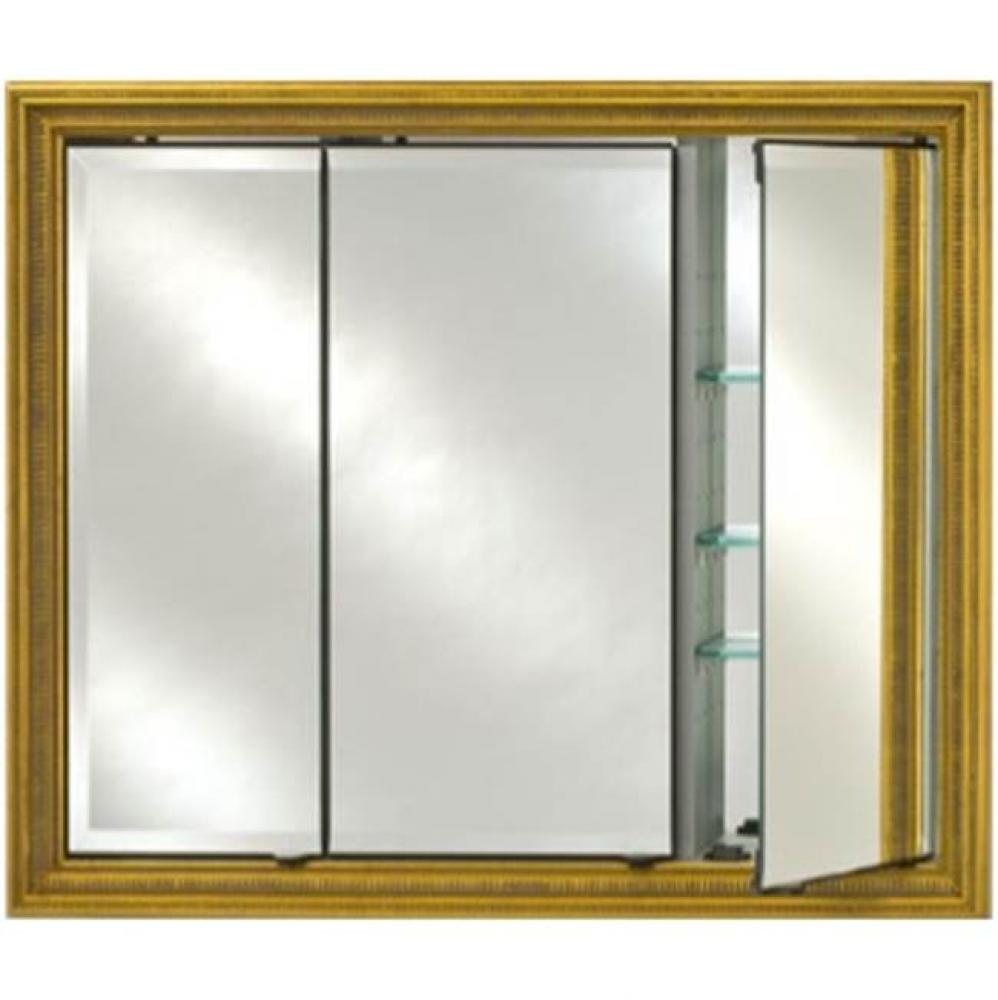 Triple Door 44X30 Recessed Polished Glimmer Scallop