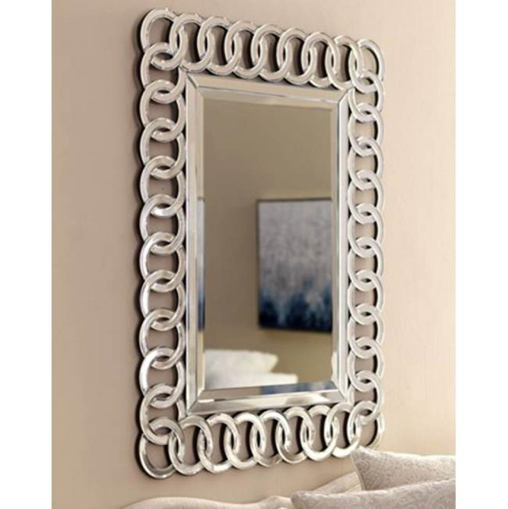 30X42 Modern Luxe Decortive Mirror Rect. Contemporary