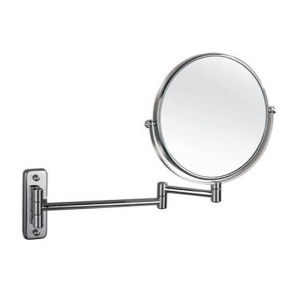 Wall Mount Makeup Mirror 8''Round- Polished Chrome