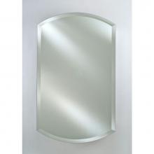 Afina Corporation SD2430RDBA-BV - Single Door 24X30 (24X38 O/D) Recessed Double Arch Beveled