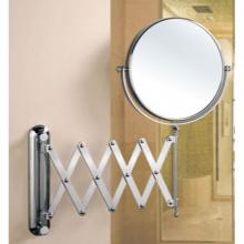 Afina Corporation MW-104 - Wall Mount Makeup Mirror 8''Round Scissor Design- Polished Chrome