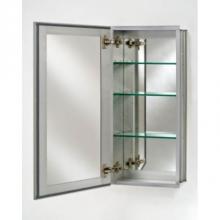Afina Corporation SD2430RGLIFL-1.25 - Single Door 24X30 Recessed Polished Glimmer- Flat- 1.25''