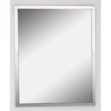 Afina Corporation US-1-2430-B - 24X30 Urban Steel Wall Mirror-Brushed Stainless