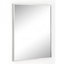 Afina Corporation US-3/8-2030-B - 20X30 -3/8'' Frame Urban Steel Wall Mirror-Brushed Stainless