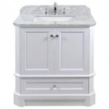 Icera 3125.301.01 - Richmond Vanity Cabinet, 30-in White