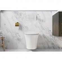 Icera C-6620.01 - Muse Wallhung Toilet Bowl CEL White