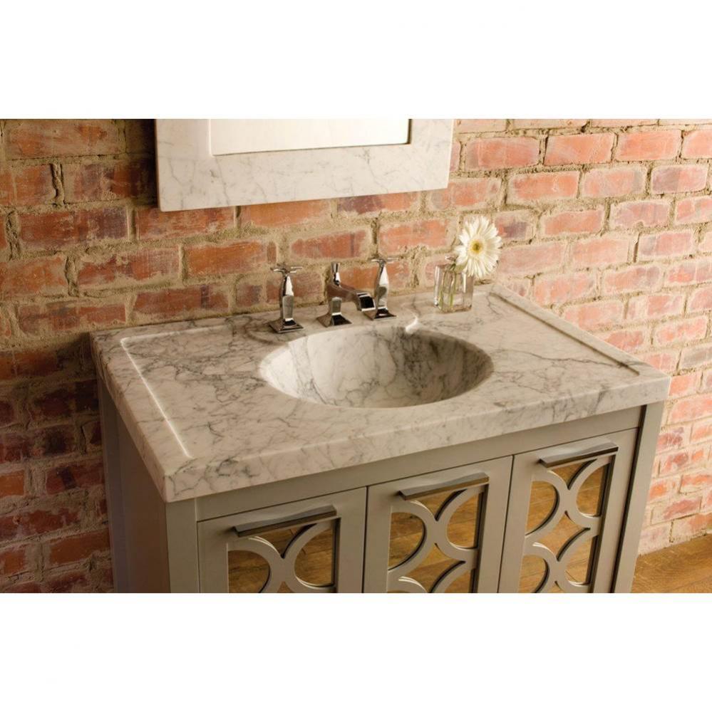 3Pc Splash Set For 36'' Vintage Washbasin