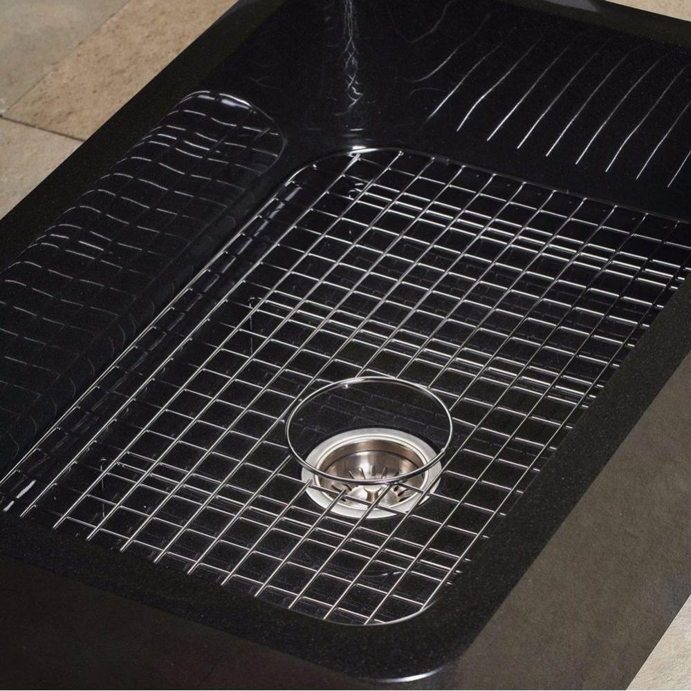 Stainless Steel Sink Grid For Most 33''X22'' Stone Single Basin Farmsinks.