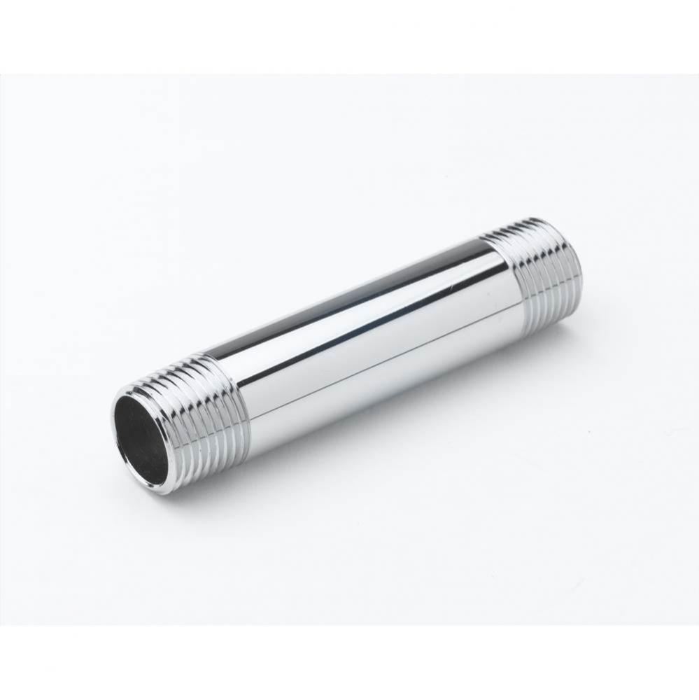 Nipple/Riser, 3/8'' NPT x 3'' Long (Chrome-Plated)