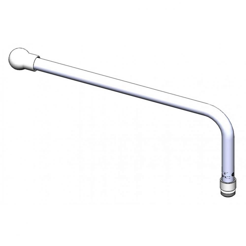 Soldered Plated 12'' L-Tube (Polished Chrome)