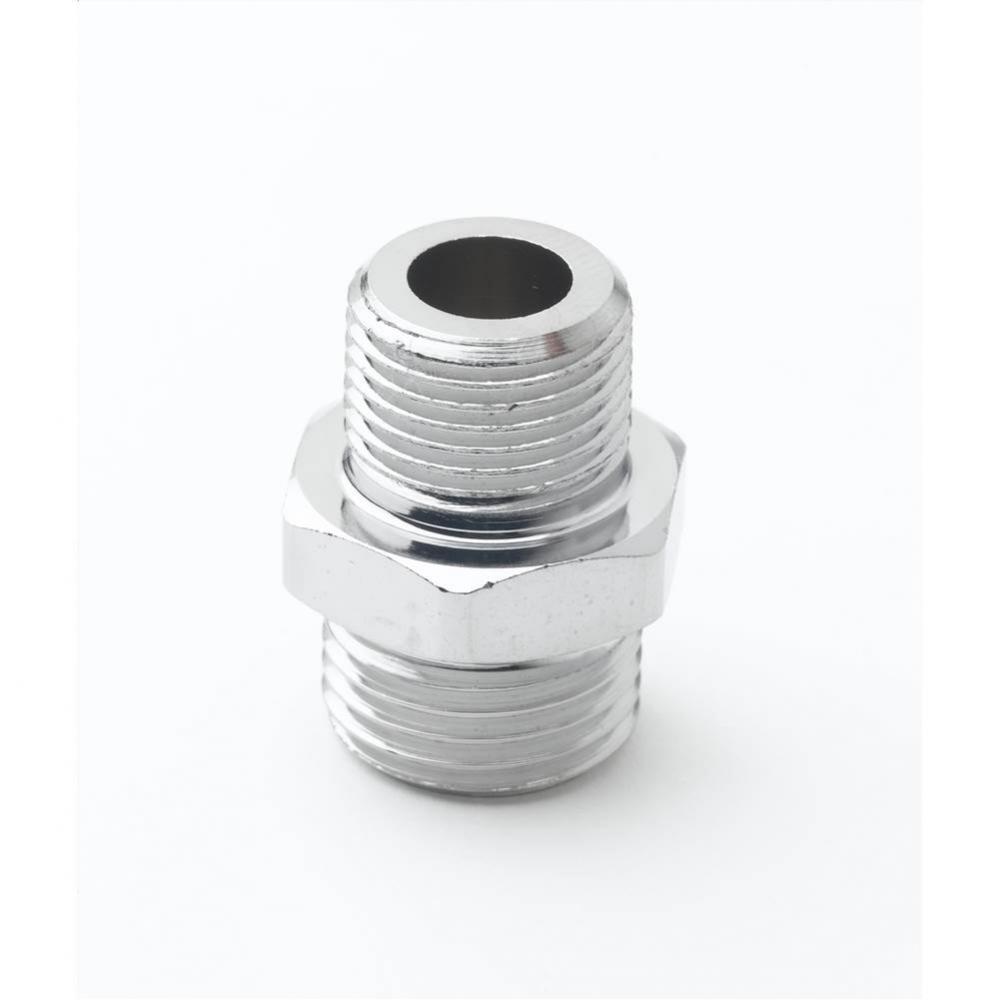 Adapter: 3/8'' NPT Male x 3/4-14UN Male (Plated)