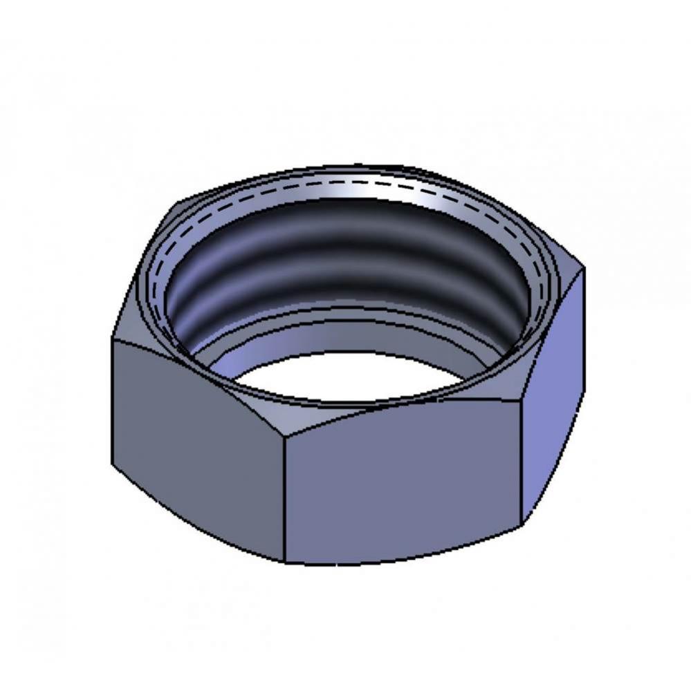 Nut, Faucet Flange Coupling - Chrome Plated