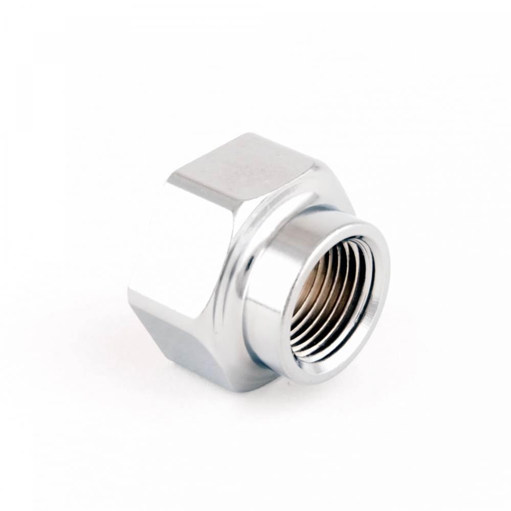 B-0190 Cap Flange, 1/2'' NPSL Female (Chrome-Plated)