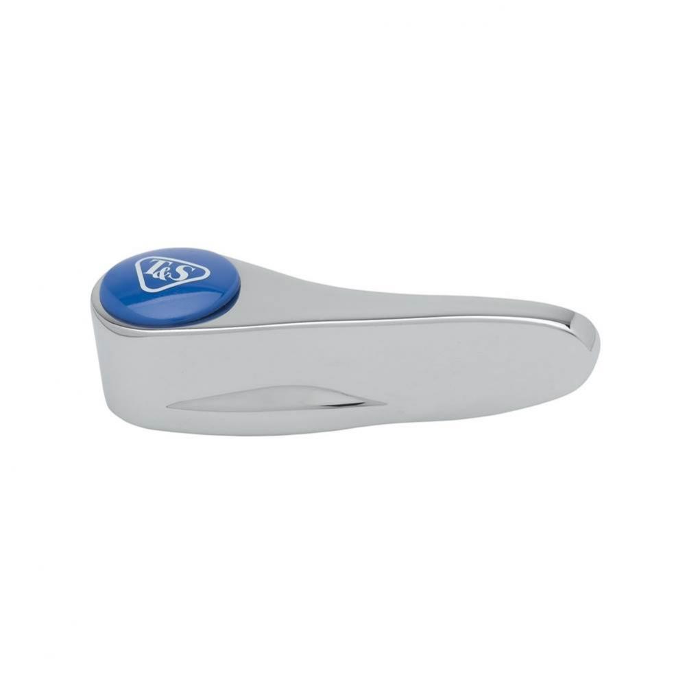 Lever Handle w/ Anti-Microbial Coating & Cold Index (Blue) & Screw