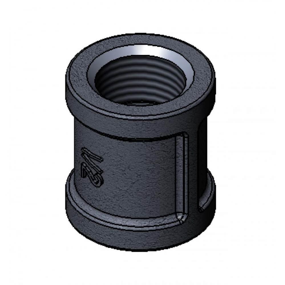 1/2'' NPT Female Coupling (Chrome-Plated)