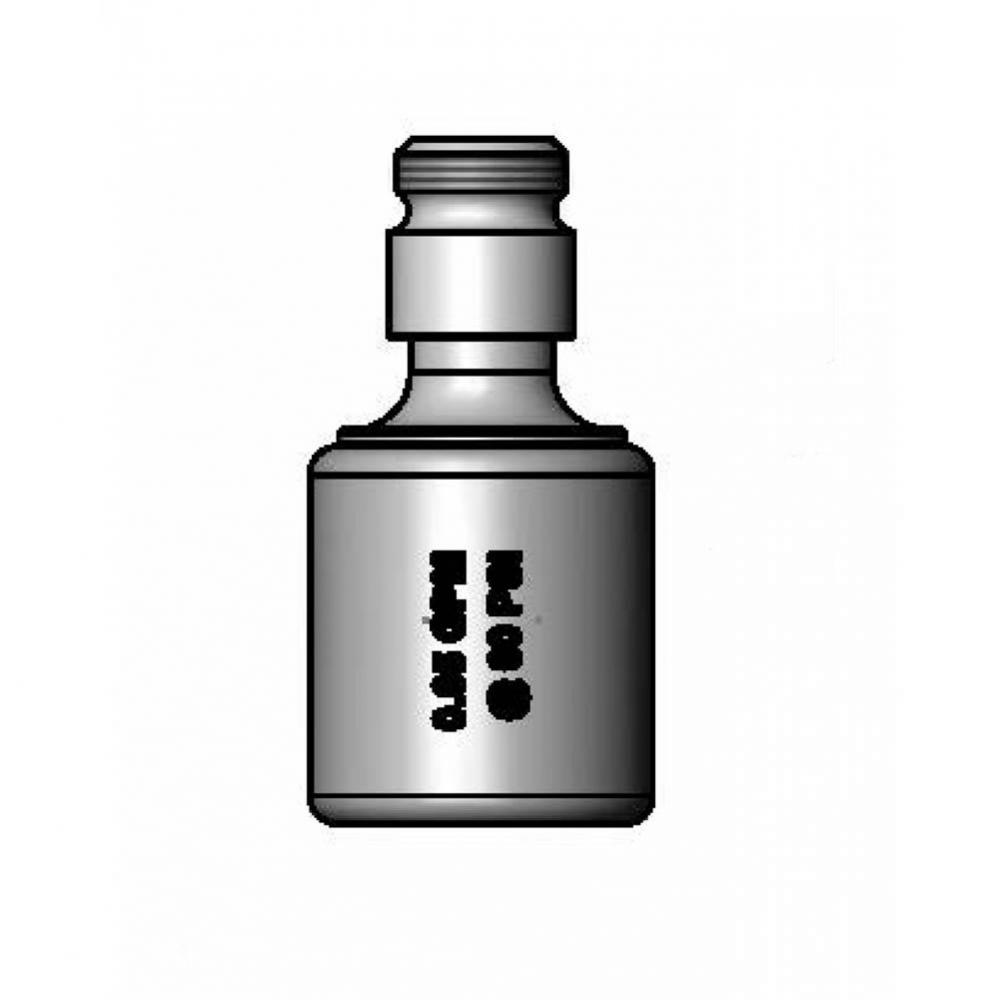 Gray Low-Flow Fan Jet Spray Head Assembly