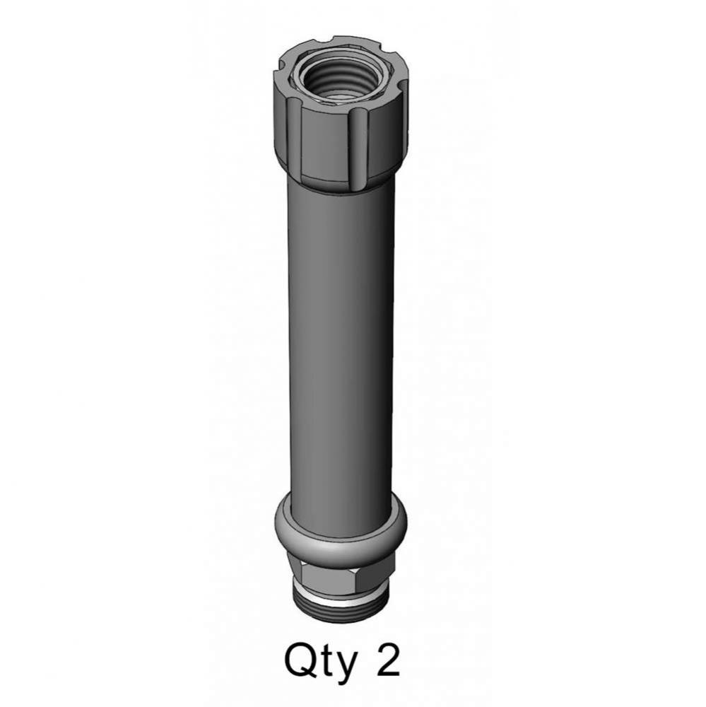 Hose Handle Grip Assembly, Gray (Qty 2)