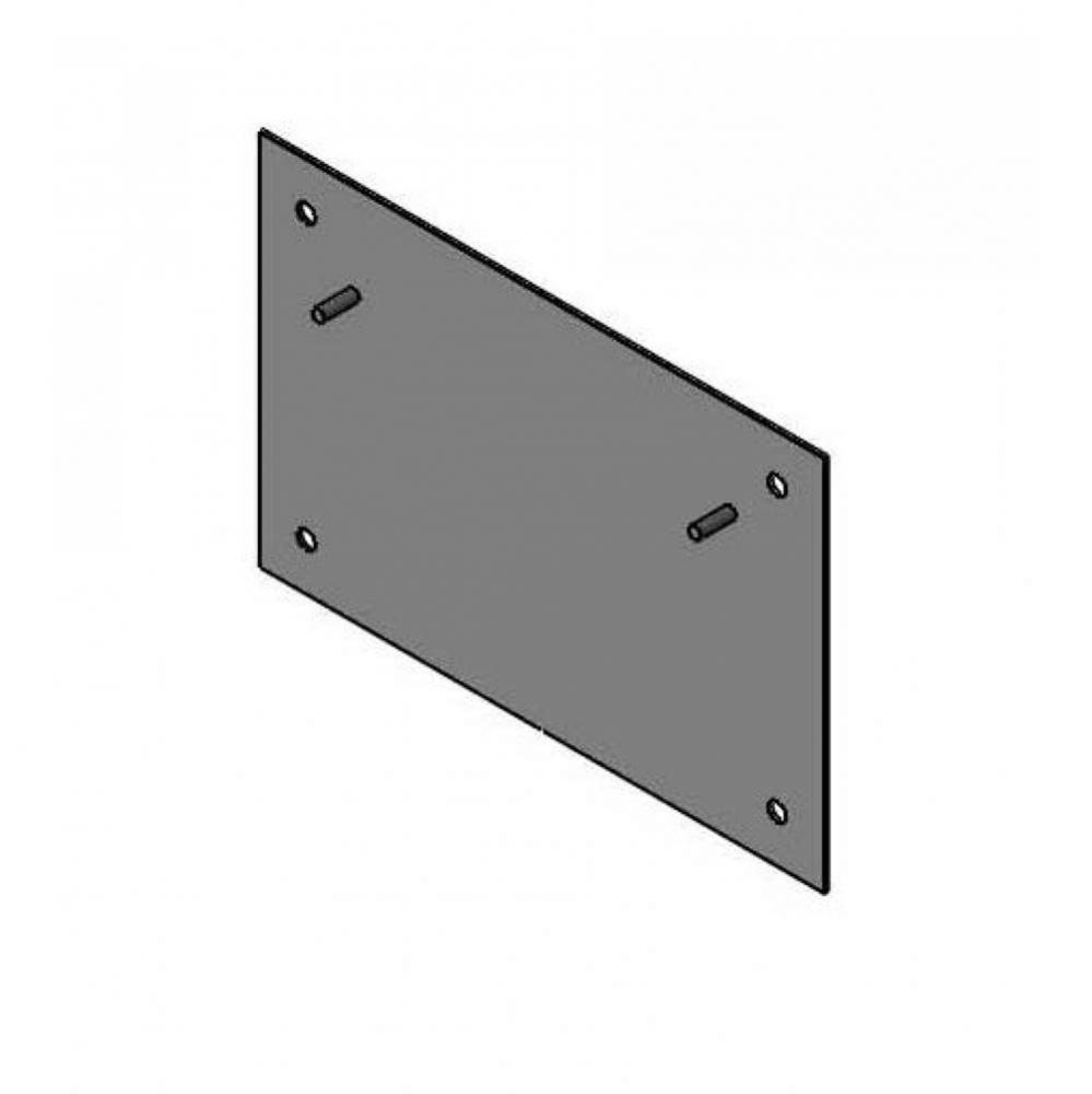 Washdown Hose Bracket Mounting Plate, Stainless Steel