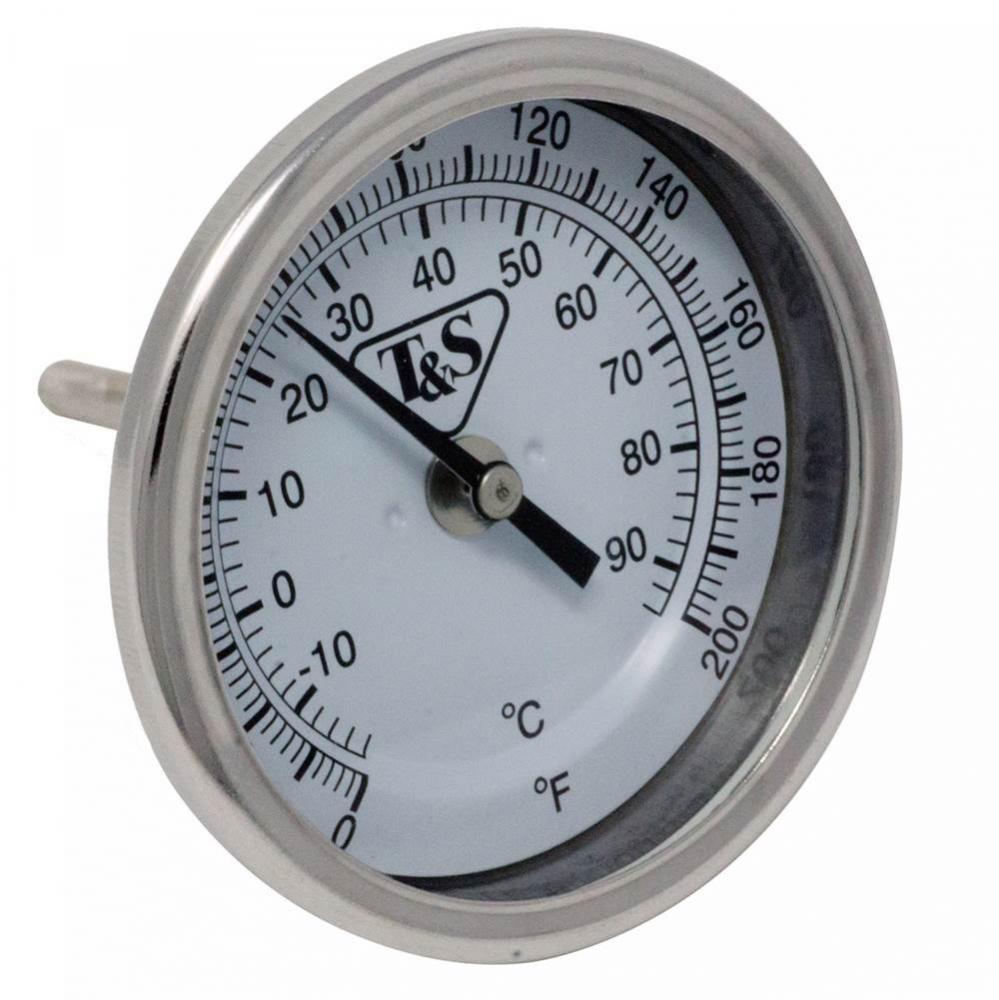 Thermometer, 0-200F w/ T&S Logo