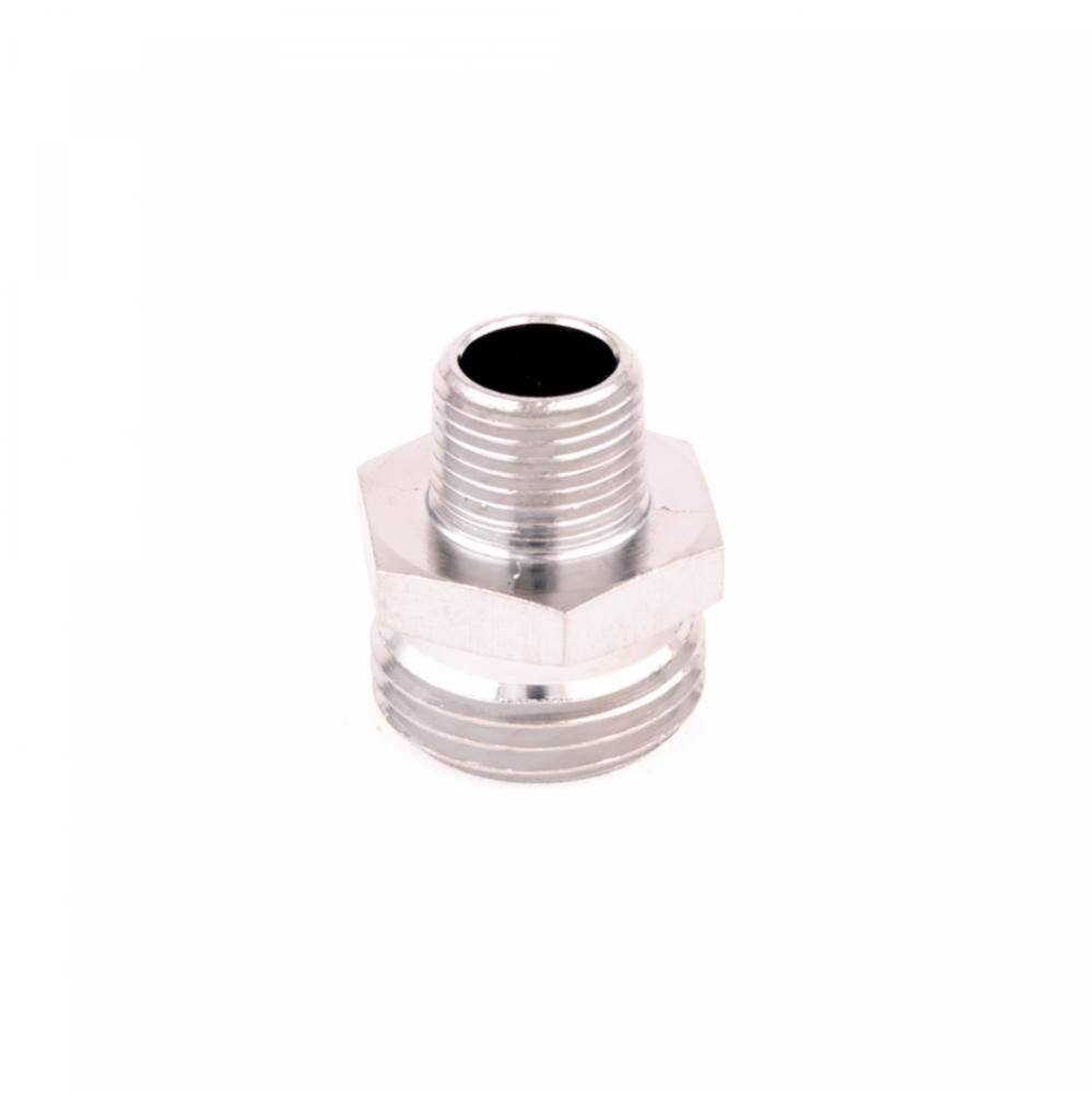 3/8'' NPT Male x 3/4'' GH Male Adapter (Plated)