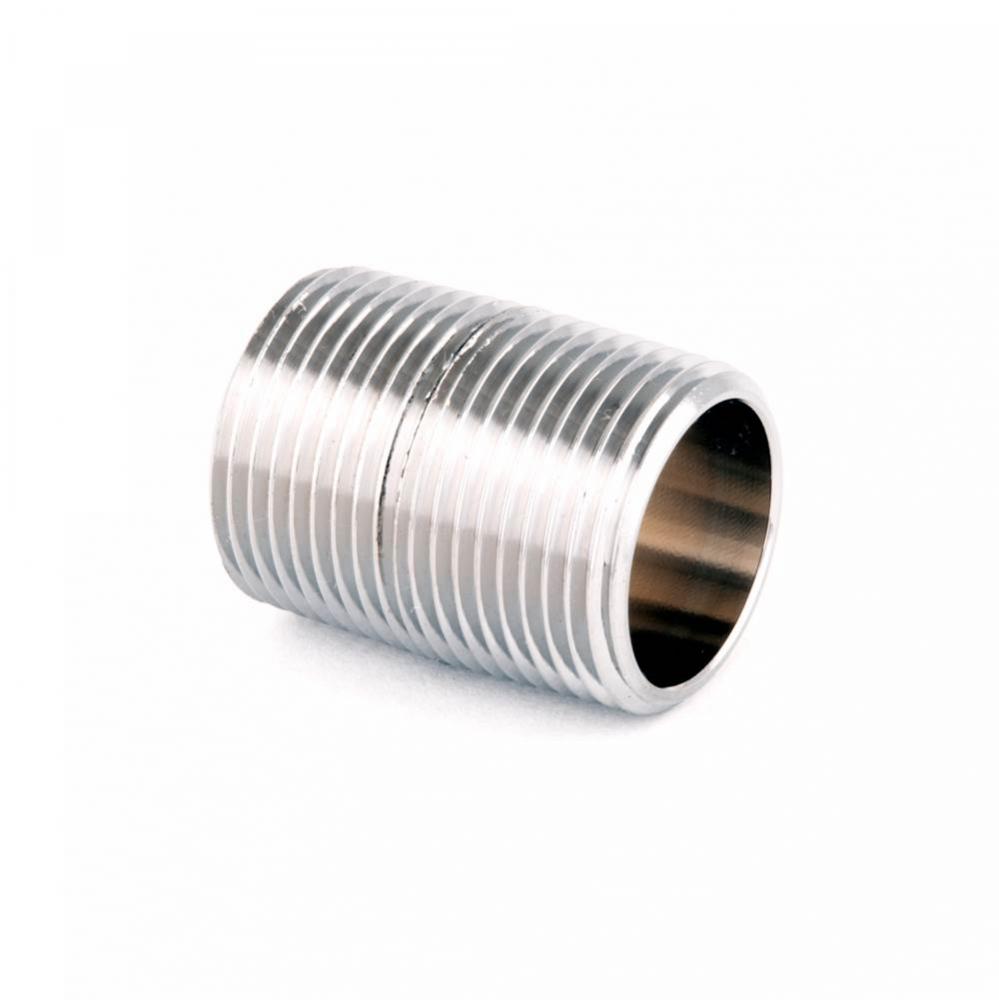 3/4'' NPT Close Nipple, Chrome Plated