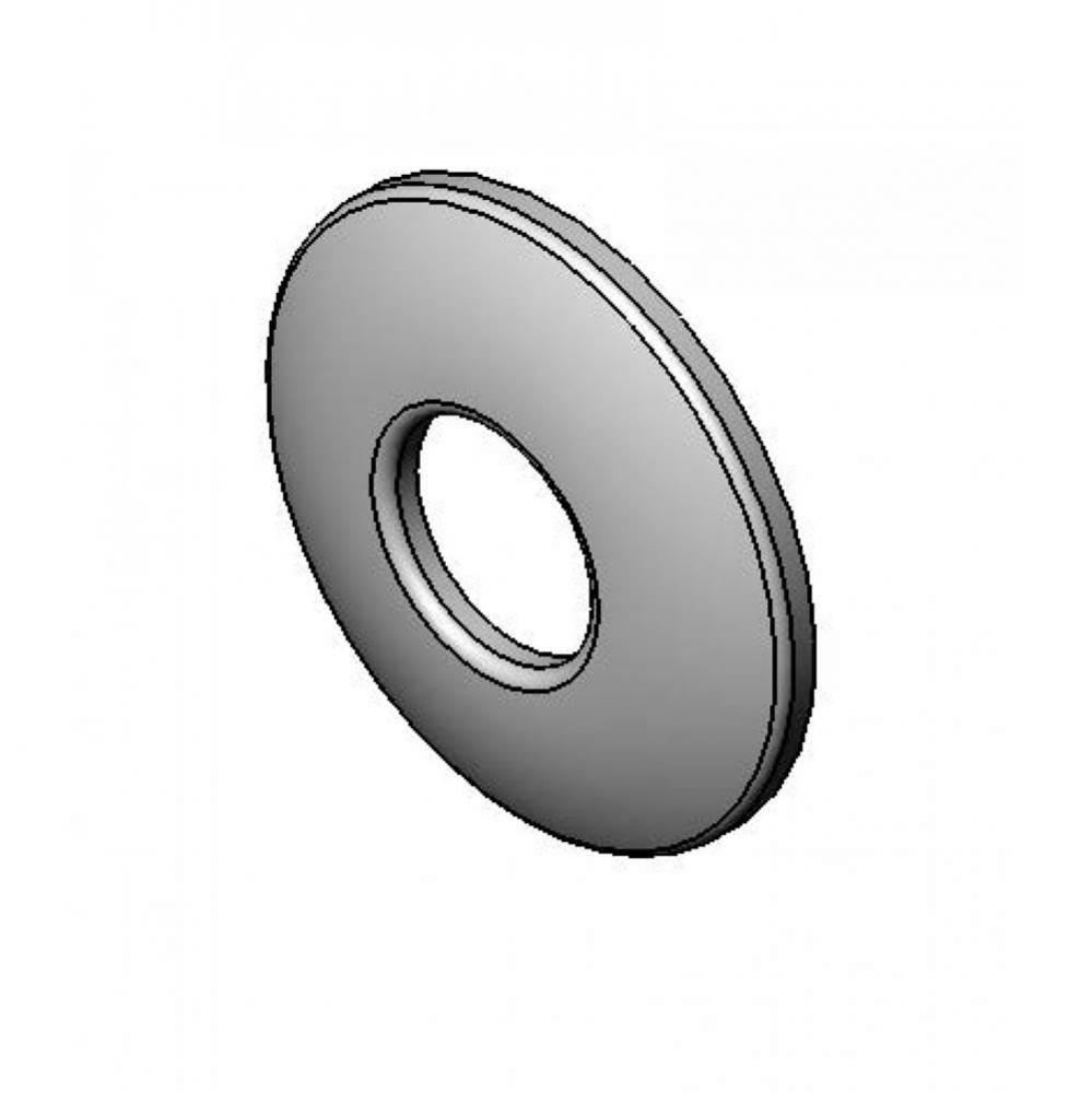 3/4'' Escutcheon w/ Teeth, Chrome Plated