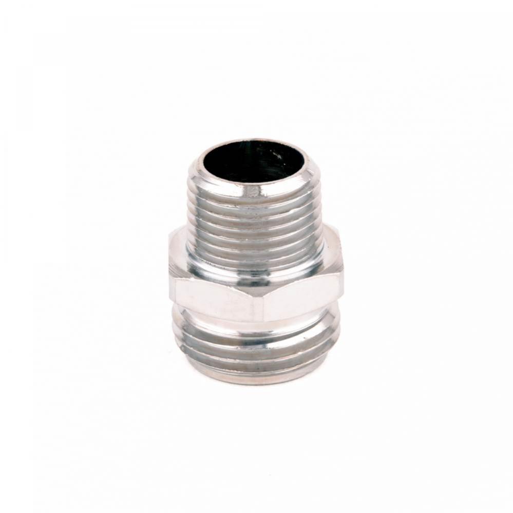 Adapter, 3/4-11.5 NH Male x 1/2'' NPT Male (Chrome-Plated)