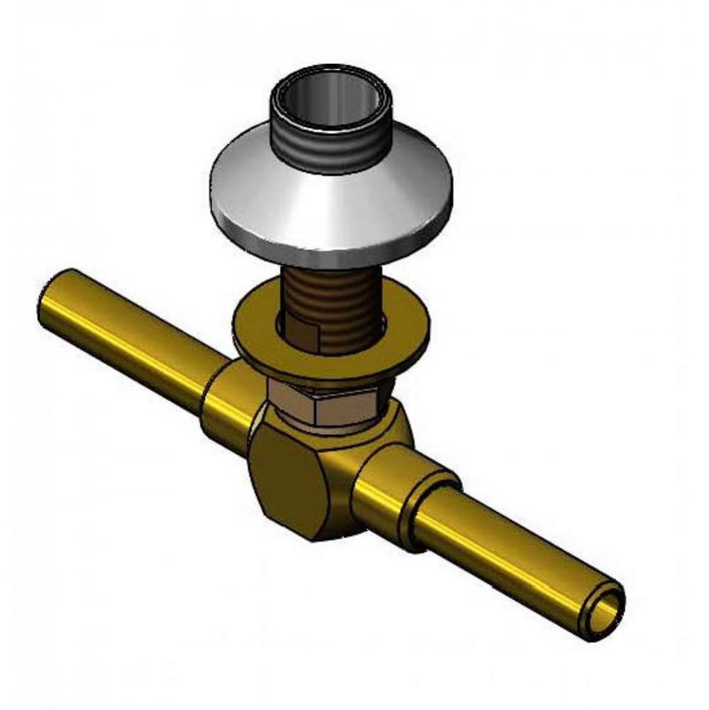 8'' c/c Center Body Assembly, Swivel GN Outlet