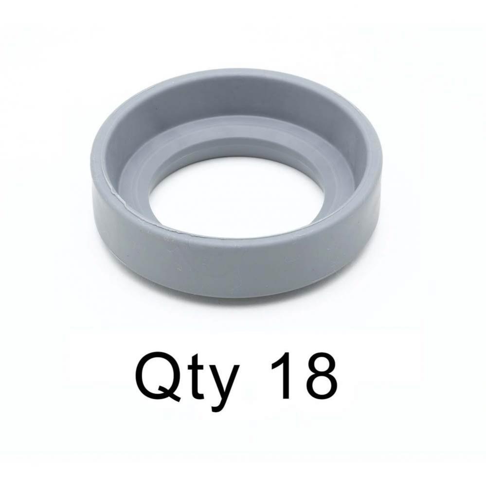 Rubber Bumpers for Spray Valve (Qty. 18)