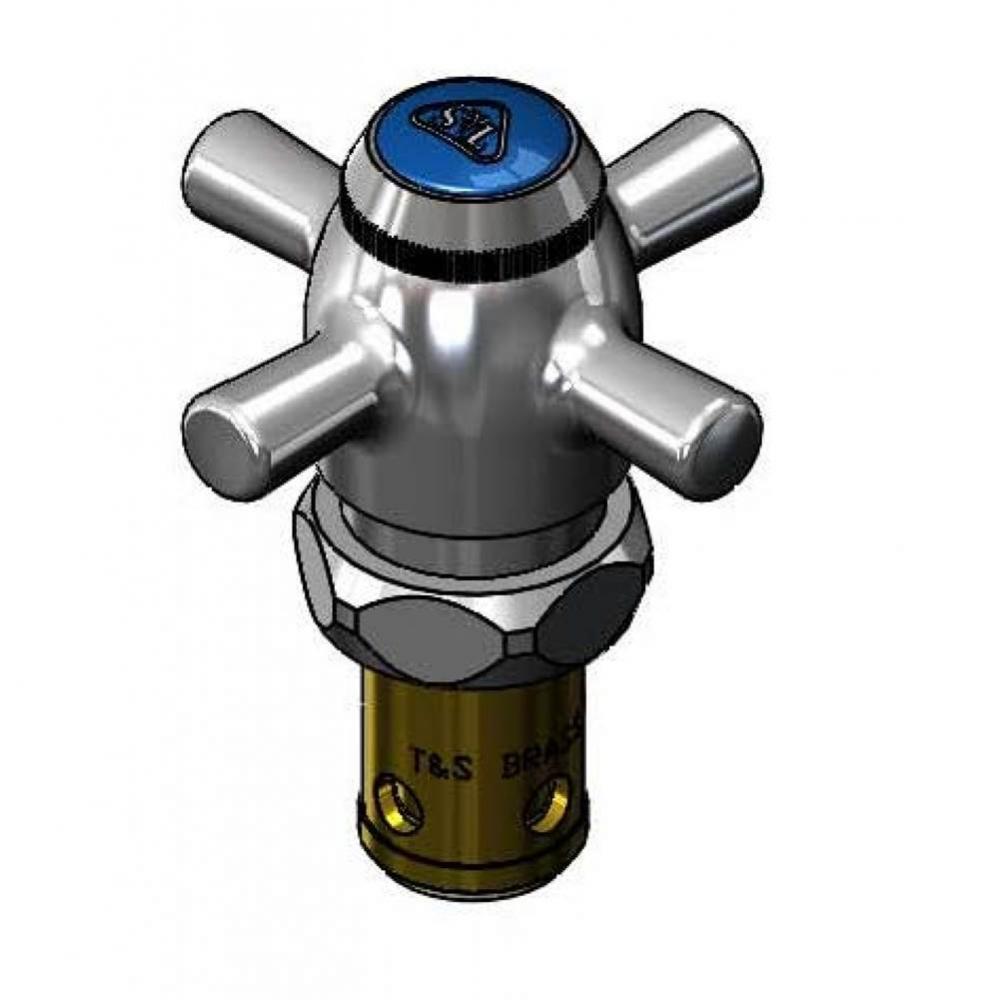 Fast Self-Closing Cartridge Assembly, Cold Water Index (Blue)