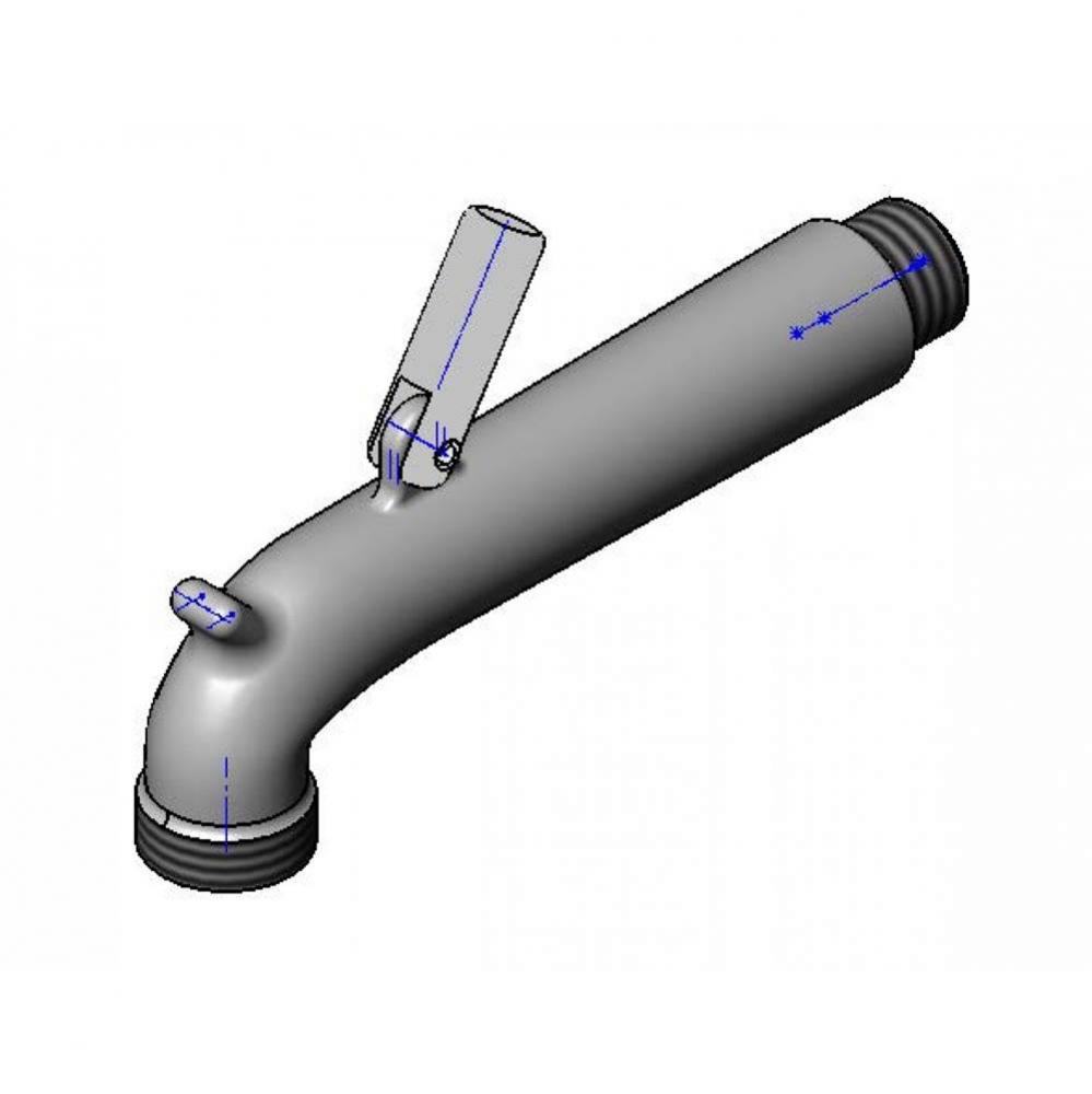 Nozzle Assembly w/ Clevis (Rough Chrome)