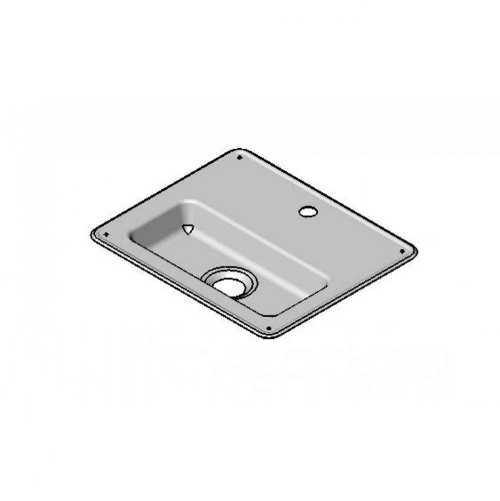 Glass Filler Drip Pan (Stainless Steel)