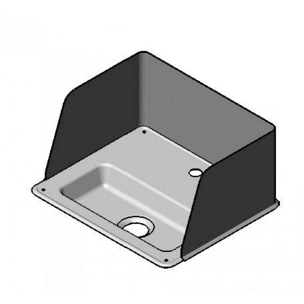 Drip Pan Assembly w/ Splash Guards