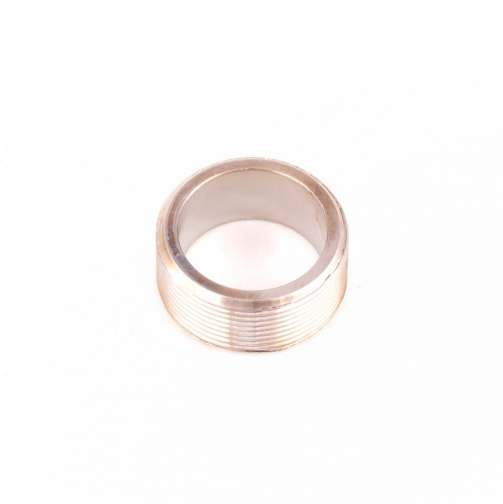 Aerator Adapter, 55/64-27UN Male x Male, Chrome-Plated Brass