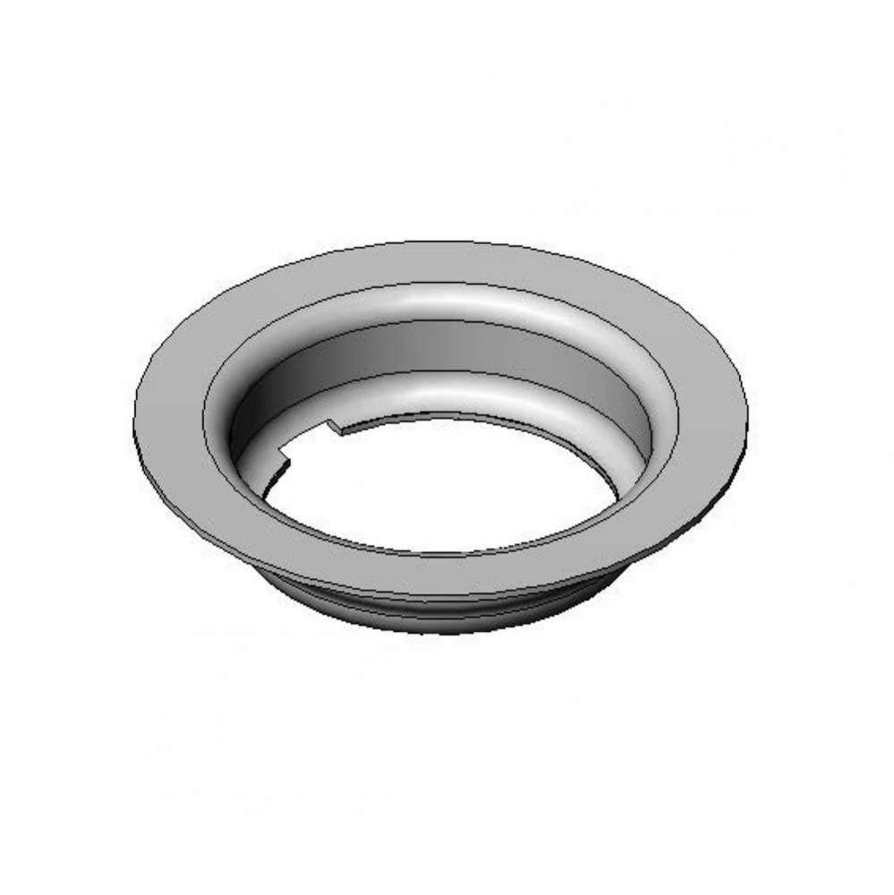 3'' Waste Drain Face Flange, Stainless Steel
