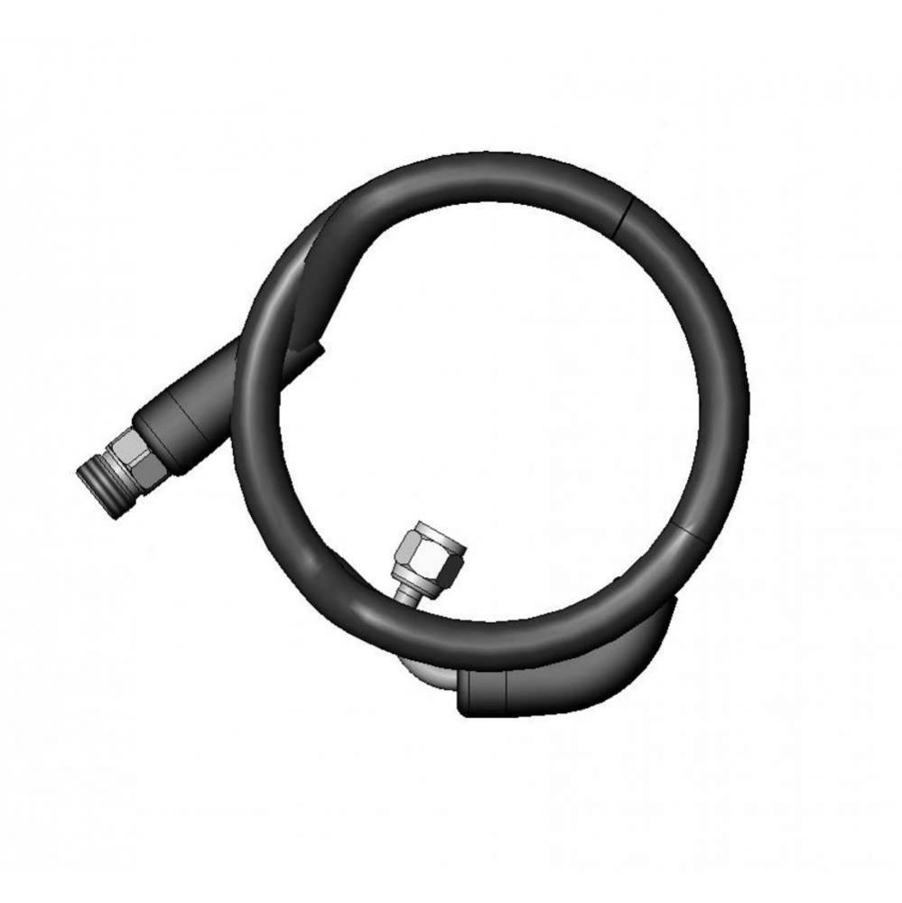 Black Hose Assembly for 6' Combi-Oven Hose Reel