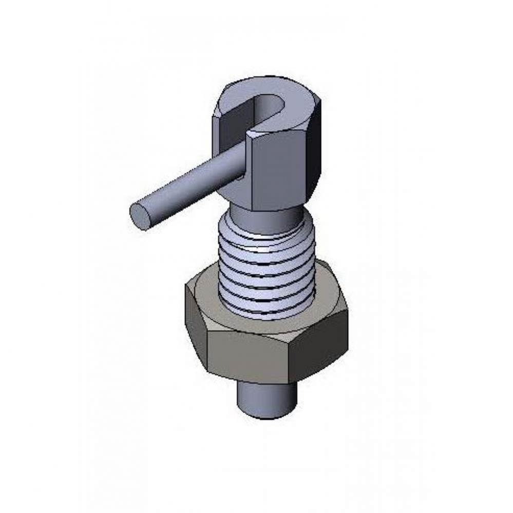 Spring-Loaded Locking Plunger & Hex Nut