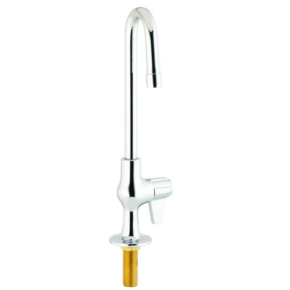 Faucet, Single Temp Inlet, 3'' Rigid Gooseneck