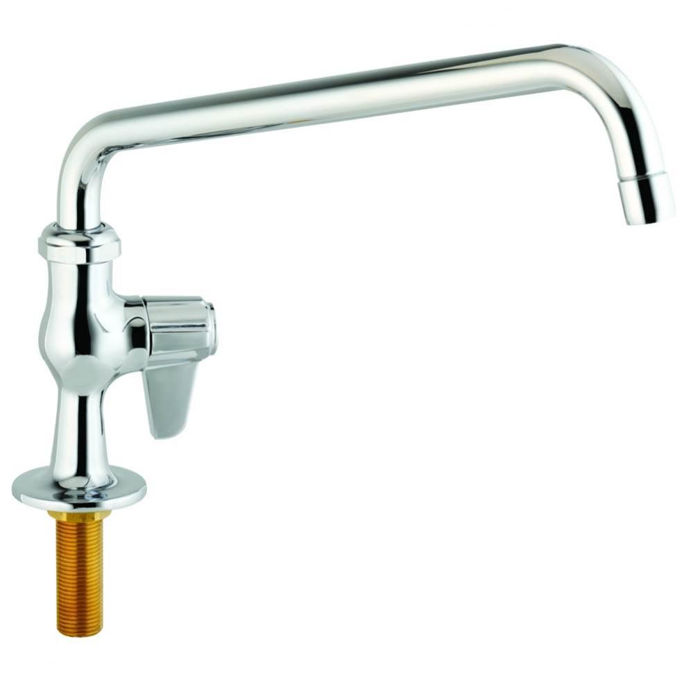 Faucet, Single Hole, 14'' Swing Nozzle equip