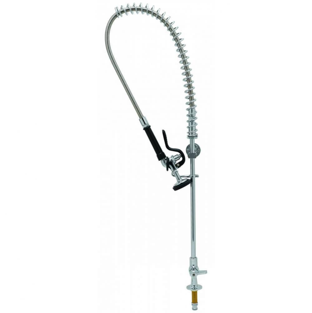 Equip Pre-Rinse Unit: Single Hole, Less Add-on Faucet, QT Ceramic Cartridge, Lever Handles