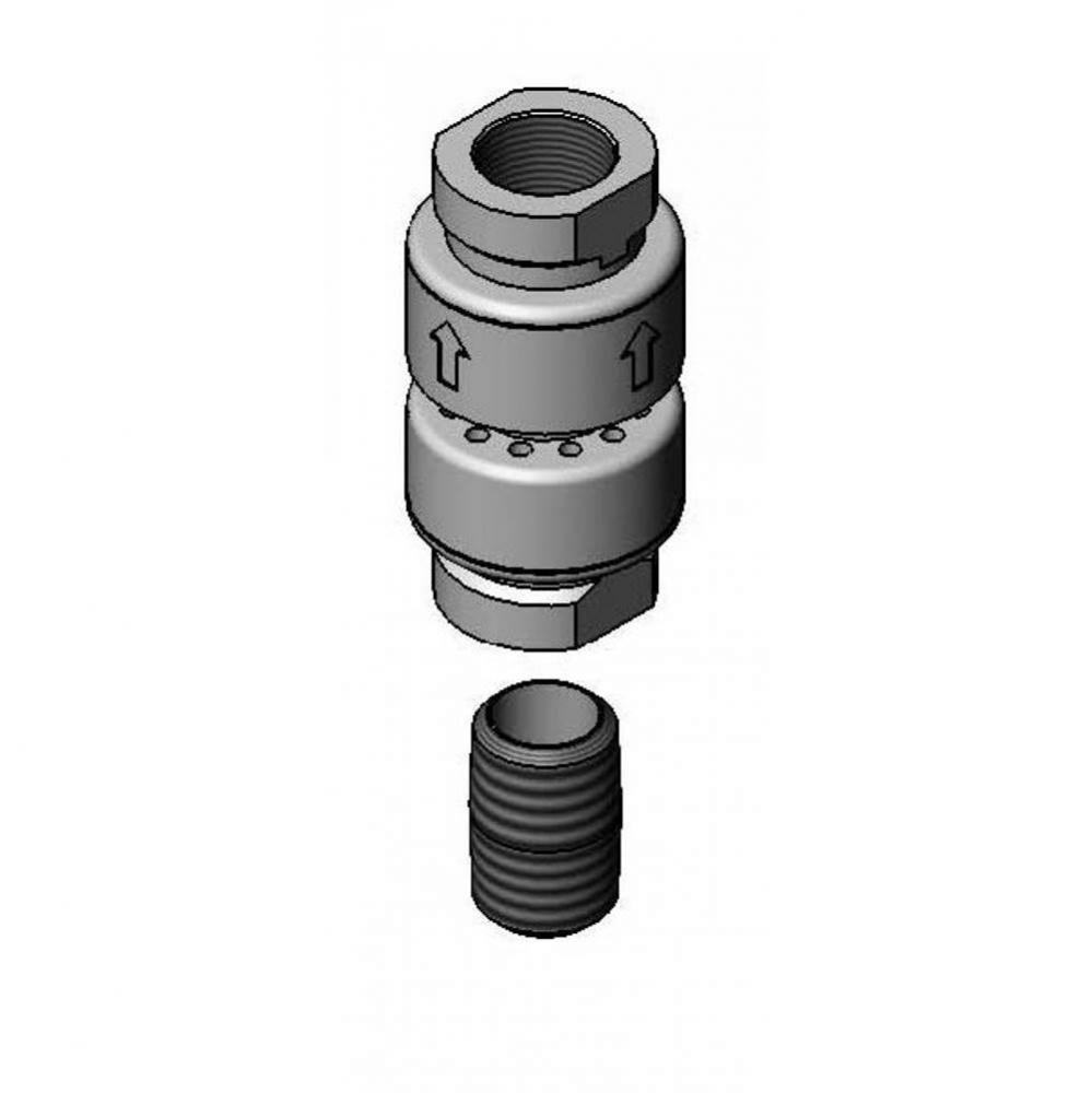 Equip Vacuum Breaker, 3/8'' NPT Inlet & Outlet, Dual Check, 3/8'' NPT Clos