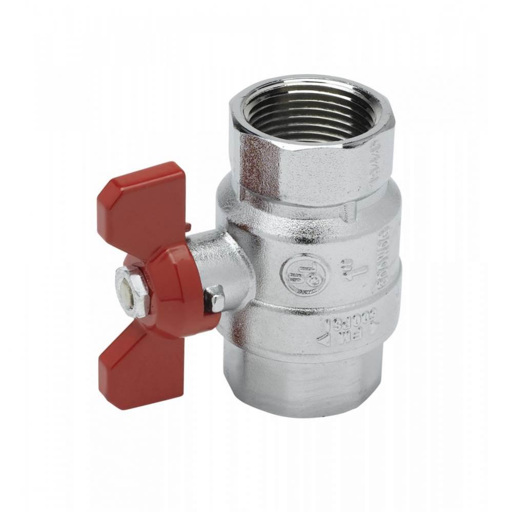 Gas Appliance Connectors, Gas Ball Valve, 1''