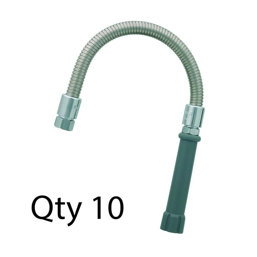 Hose, 20'' Flexible Stainless Steel (Qty. 10)