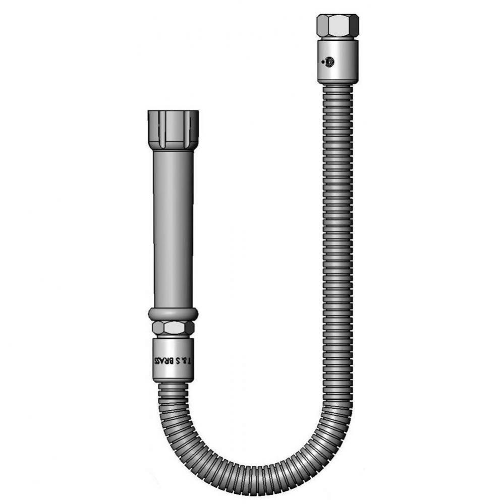 23'' Flexible Stainless Steel Hose Assembly