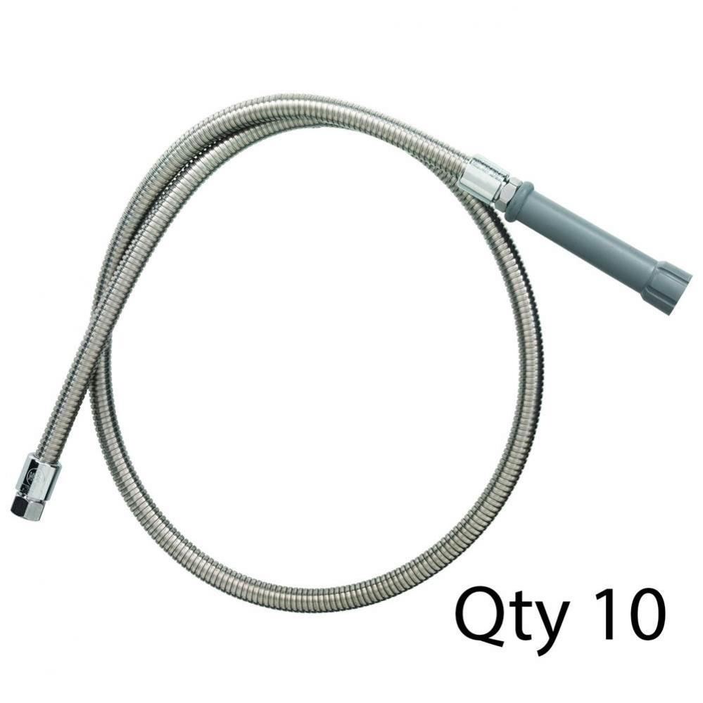 Hose, 26'' Flexible Stainless Steel (Qty. 10)