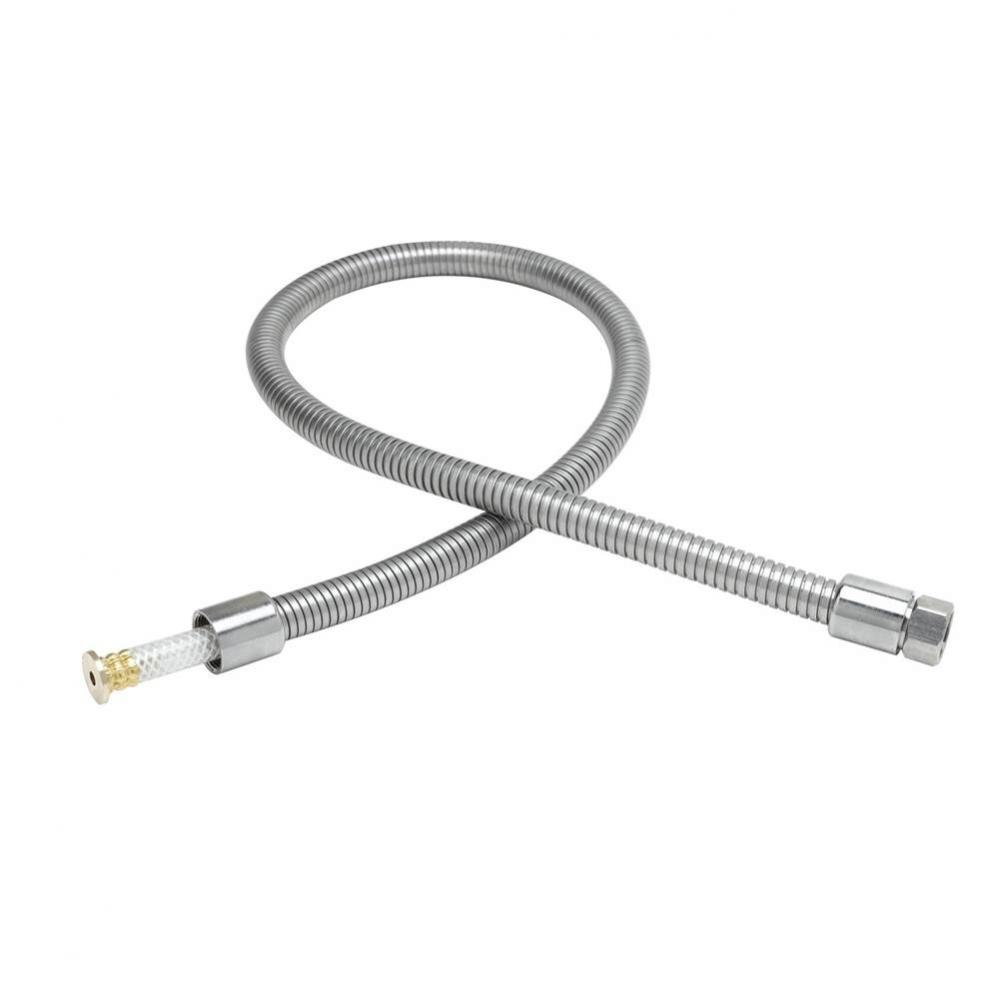 Hose, 32'' Flexible Stainless Steel, Less Handle