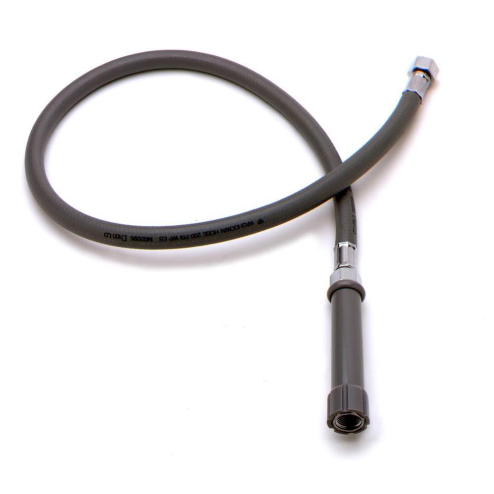 44'' Reinforced PVC Hose Assembly w/ Gray Handle Included